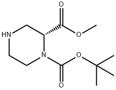 1,2-Piperazinedicarboxylic acid, 1-(1,1-dimethylethyl) 2-methyl ester, (2R)-