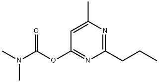 Carbamic acid, N,N-dimethyl-, 6-methyl-2-propyl-4-pyrimidinyl ester