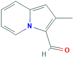 3-Indolizinecarboxaldehyde, 2-methyl- (8CI,9CI)