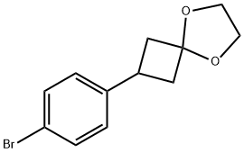 2-(4-bromophenyl)-5,8-dioxaspiro[3.4]octane