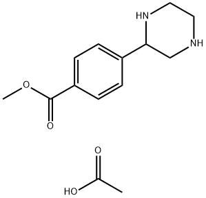 4-(2-哌嗪基)苯甲酸甲酯二乙酸盐