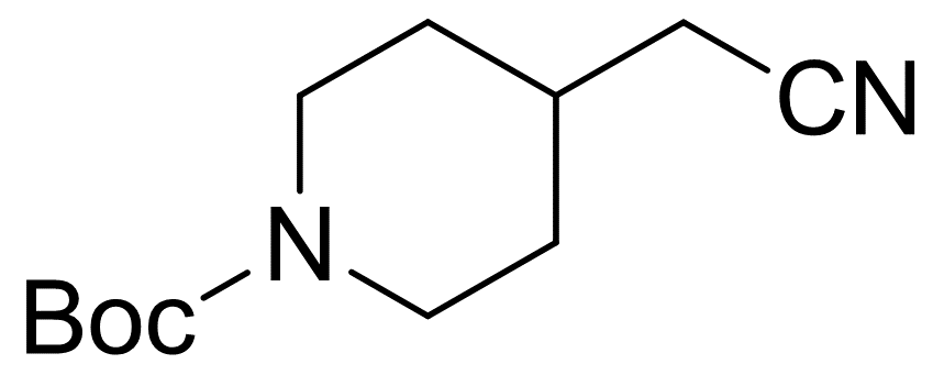 1-Piperidinecarboxylic acid, 4-(cyanomethyl)-, 1,1-dimethylethyl ester