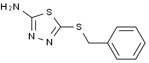 1,3,4-thiadiazol-2-amine, 5-[(phenylmethyl)thio]-