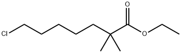 Heptanoic acid, 7-chloro-2,2-dimethyl-, ethyl ester