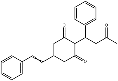 1,3-Cyclohexanedione, 2-(3-oxo-1-phenylbutyl)-5-(2-phenylethenyl)-