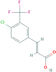 (E)-3-(4-Chloro-3-trifluoromethyl-phenyl)-acrylic acid