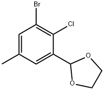 2-(3-bromo-2-chloro-5-methylphenyl)-1,3-dioxolane