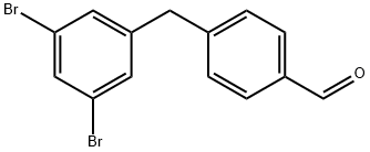 4-(3,5-Dibromobenzyl)benzaldehyde
