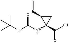 (1S,2R)-REL-1-[[(1,1-二甲基乙氧基)羰基]氨基]-2-乙烯基-环丙羧酸乙酯