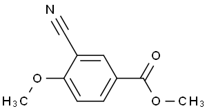 Benzoic acid, 3-cyano-4-methoxy-, methyl ester