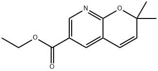 2H-Pyrano[2,3-b]pyridine-6-carboxylic acid, 2,2-dimethyl-, ethyl ester