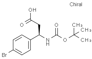 (R)-N-BOC-3-氨基-3-(4-溴苯基)丙酸