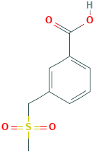 Benzoic acid, 3-[(methylsulfonyl)methyl]-