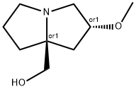1H-Pyrrolizine-7a(5H)-methanol, tetrahydro-2-methoxy-, (2R,7aS)-rel-