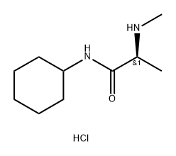 (2S)-N-cyclohexyl-2-(methylamino)propanamide hydrochloride