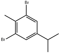 Benzene, 1,3-dibromo-2-methyl-5-(1-methylethyl)-