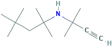 1,1-二甲基-N-叔辛基炔丙基胺