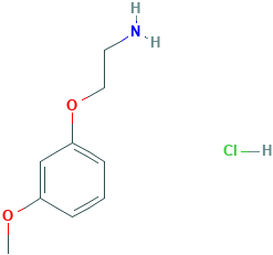1-(2-氨基乙氧基)-3-甲氧基苯盐酸盐