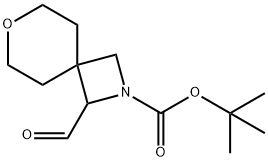 tert-butyl 1-formyl-7-oxa-2-azaspiro[3.5]nonane-2-carboxylate