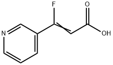 (2Z)-3-fluoro-3-(pyridin-3-yl)prop-2-enoic acid
