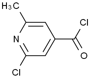 2-氯-6-甲基吡啶-4-羰酰氯
