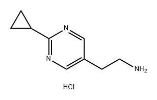 2-(2-cyclopropylpyrimidin-5-yl)ethan-1-amine dihydrochloride