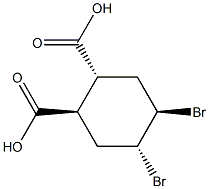 4,5-dibromocyclohexane-1,2-dicarboxylic acid, stereoisomer