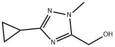 (3-cyclopropyl-1-methyl-1H-1,2,4-triazol-5-yl)methanol