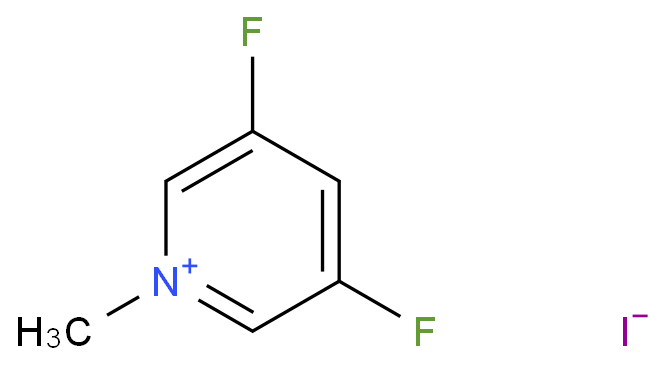 3,5-difluoro-1-methyl-pyridinium iodide