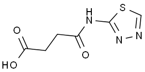 4-氧代-4-(1,3,4-噻二唑-2-基氨基)丁酸