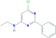 6-氯-N-乙基-2-苯基嘧啶-4-胺