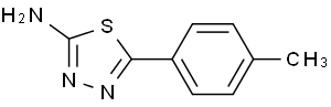 2-Amino-5-(p-tolyl)-1,3,4-thiadiazole,  5-(p-Tolyl)-1,3,4-thiadiazol-2-amine