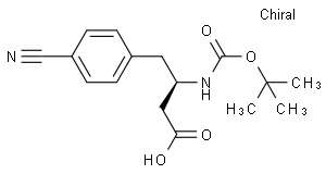(R)-3-(BOC-氨基)-4-(4-氰苯基)丁酸