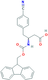 Fmoc-(R)-3-Amino-4-(4-cyano-phenyl)-butyric acid