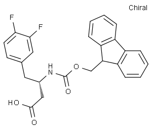 N-(9-FLUORENYLMETHOXYCARBONYL)-(S)-3-AMINO-4-(3,4-DIFLUOROPHENYL)BUTANOIC ACID