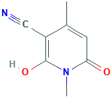 1,2-dihydro-1,4-dimethyl-2-oxo-3-pyridinecarbonitril