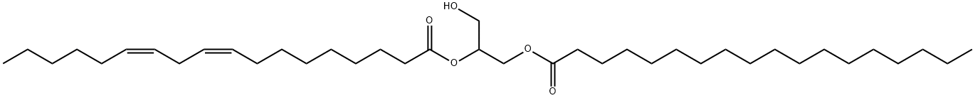 9,12-Octadecadienoic acid (9Z,12Z)-, 1-(hydroxymethyl)-2-[(1-oxooctadecyl)oxy]ethyl ester