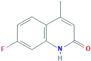 2(1H)-Quinolinone, 7-fluoro-4-methyl-