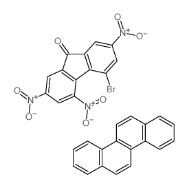 4-bromo-2,5,7-trinitrofluoren-9-one,chrysene