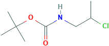 Carbamic acid, (2-chloropropyl)-, 1,1-dimethylethyl ester (9CI)