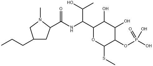 methyl 6,8-dideoxy-6-[[[(2S,4R)-1-methyl-4-propyl-2-pyrrolidinyl]carbonyl]amino]-1-thio-D-erythro-α-D-galacto-Octopyranoside 2-(dihydrogen phosphate)