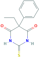 5-苯基-5-乙基-2-硫代硫巴比妥酸