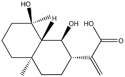 (1S,8aβ)-Decahydro-1β,8β-dihydroxy-4aα,8-dimethyl-α-methylene-2α-naphthaleneacetic acid
