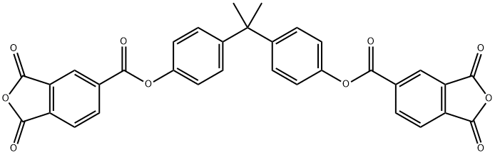 5-Isobenzofurancarboxylic acid, 1,3-dihydro-1,3-dioxo-, 5,5'-[(1-methylethylidene)di-4,1-phenylene] ester