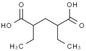 2,4-二乙基戊二酸(外消旋和内消旋的混合物)