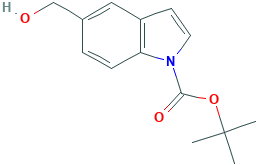 5-(羟甲基)-1H-吲哚-1-甲酸叔丁酯