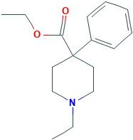 Ethyl 1-Ethyl-4-phenylpiperidine-4-carboxylate