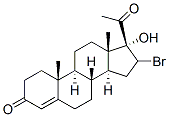 Pregn-4-ene-3,20-dione, 16-bromo-17-hydroxy-, (16β)- (9CI)