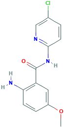 N-(5-chloropyridin-2-yl)-2-yl)-5-methoxy-2-aminobenzamide