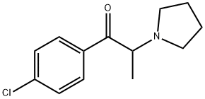 1-Propanone, 1-(4-chlorophenyl)-2-(1-pyrrolidinyl)-